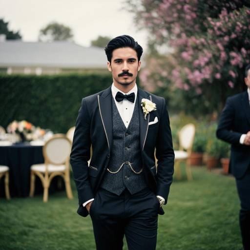 Stylish Male Formal Suit Portrait