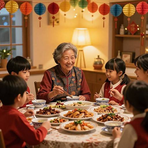 Auntie's Festive Family Celebration