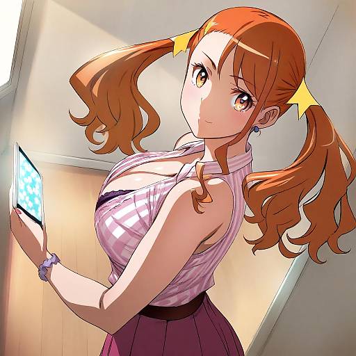 Illustration of Anjou naruko, ano hi mita hana no namae wo bokutachi wa mada shiranai. in the style of Matoyama