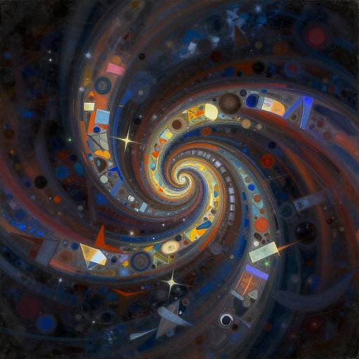 Abstract Fusion of Artistic Movements