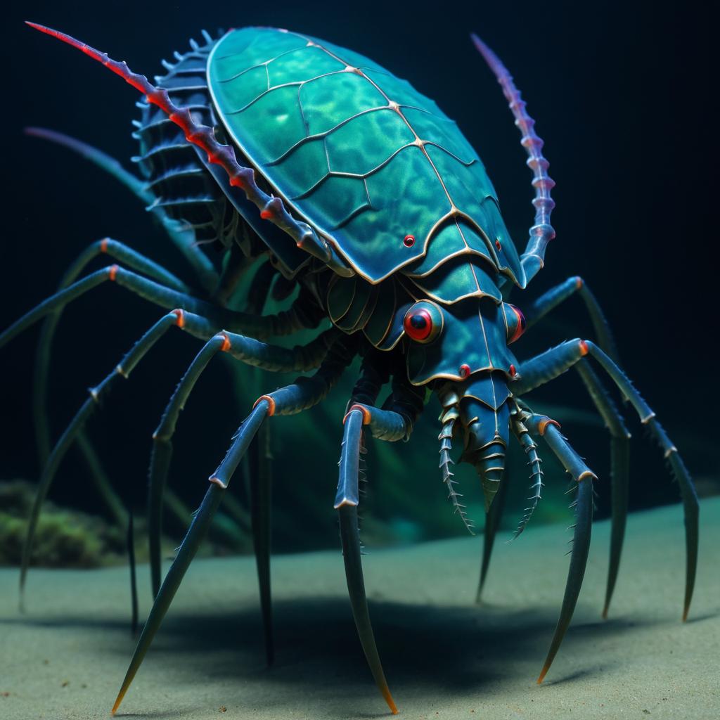 Mystical Armored Crustacean Creature