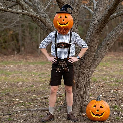 Creative Oktoberfest Pumpkin Costume