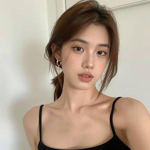 Casual Portrait of a Young Woman