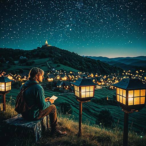 Cinematic 80s Link in Mystical Village