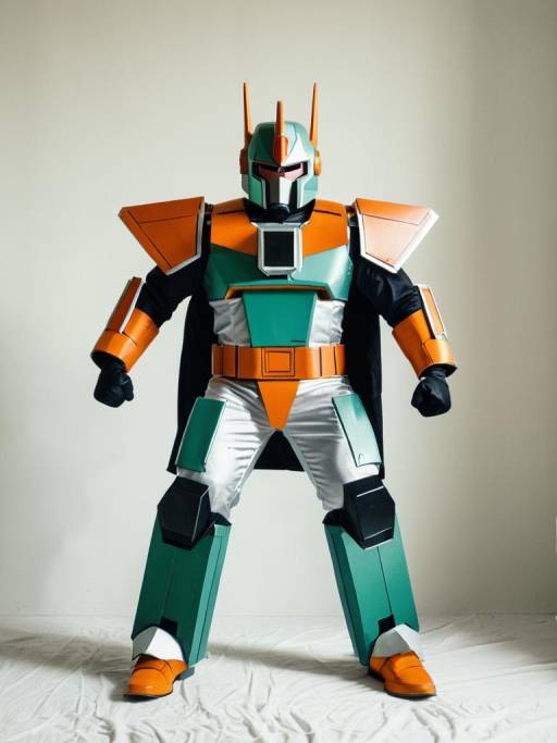 Man in Tantrum G1 Robot Cosplay Costume