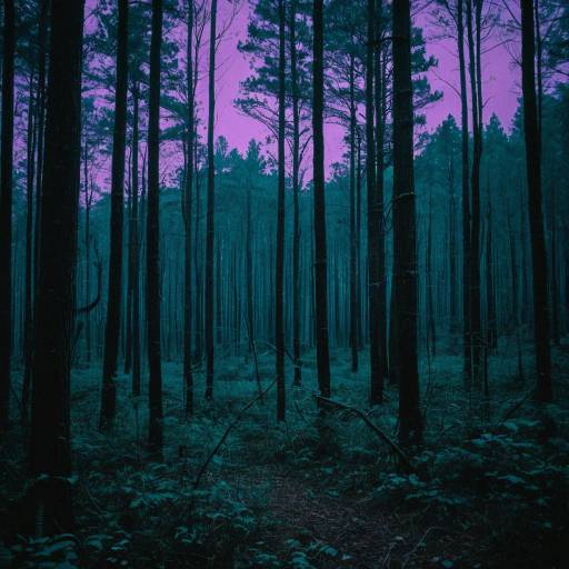 Mysterious Twilight Forest Mysterious Twilight Forest
