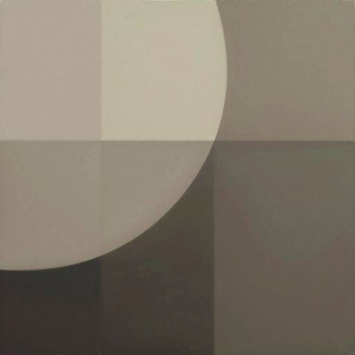 Neutral Abstract Light and Shadow Art