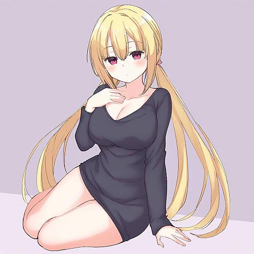 Illustration of Arihara nanami, riddle joker in the style of Alp