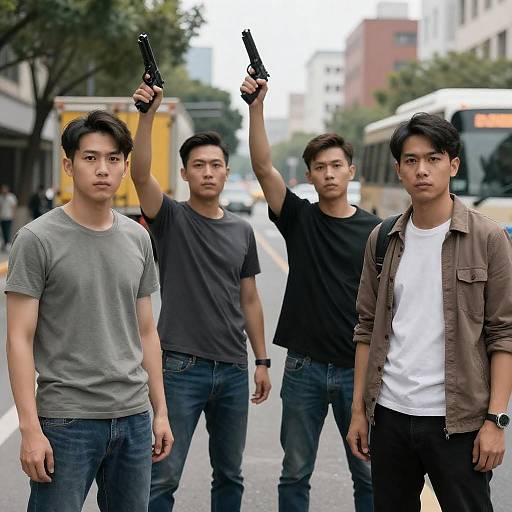 Intense Standoff in Urban Setting