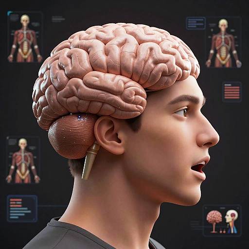 Mega Brain Mewing Concept Art