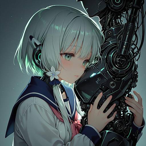 Illustration of Multi (to heart), to heart (series) in the style of Kuroda bb