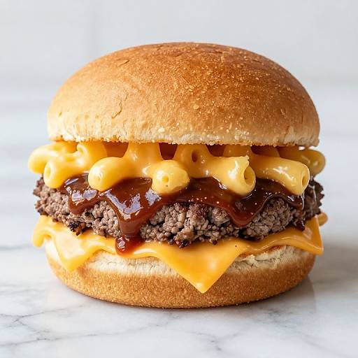 Charleston BBQ Mac N' Cheese Sandwich