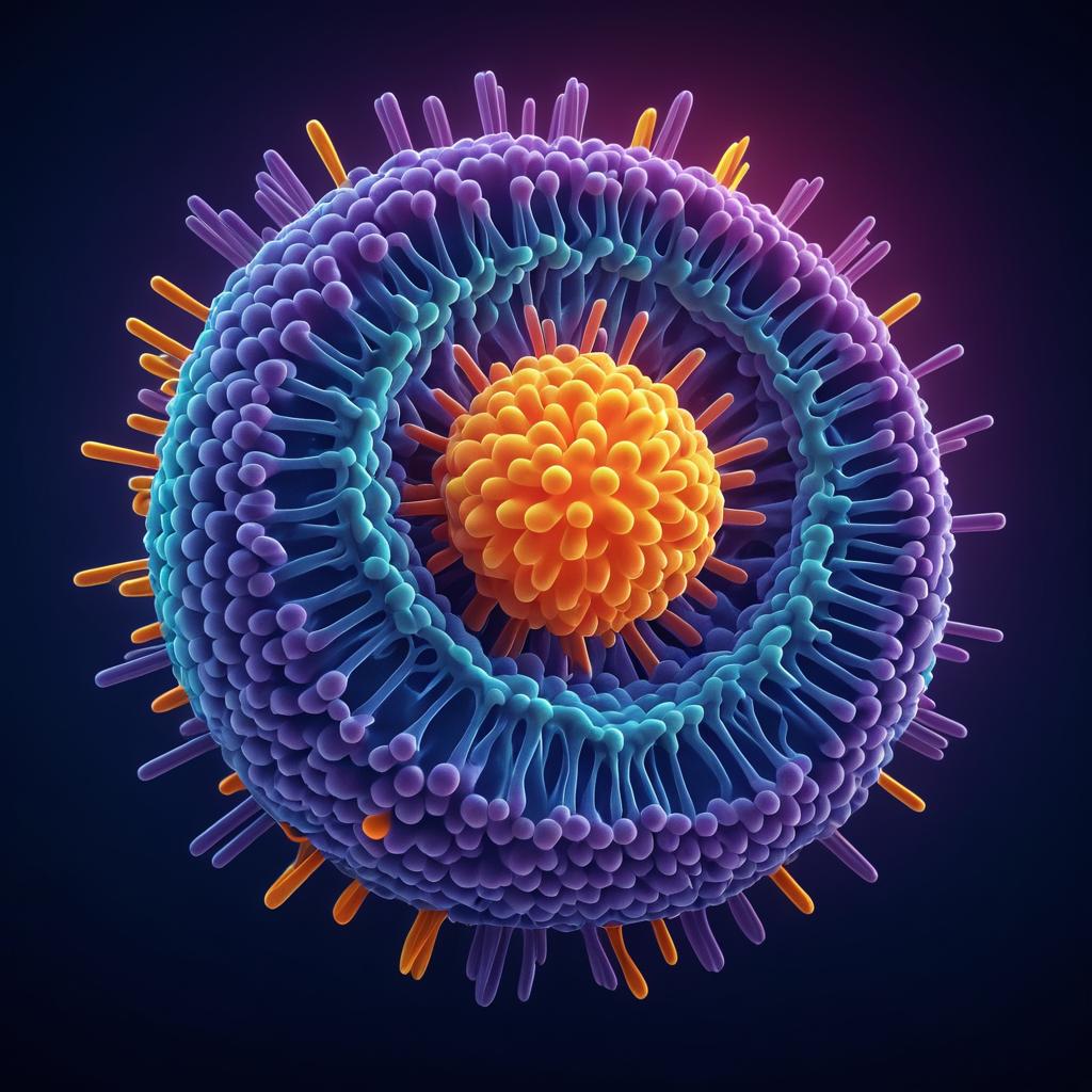 Hyper-Realistic Ribosome in Bacterial Cell