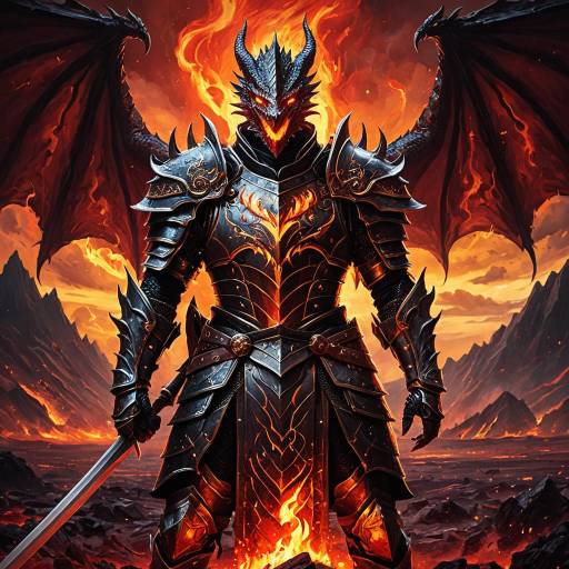 Dragon Knight in Flame-Resistant Armor