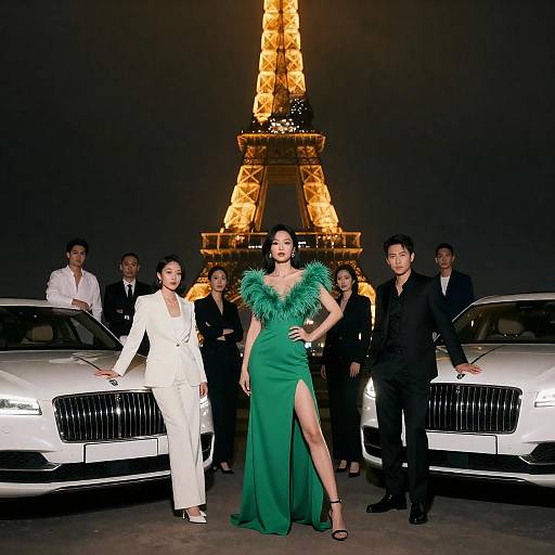 Chic Night Out in Paris