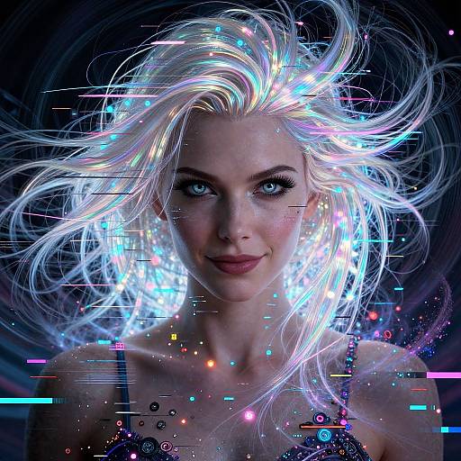 Cyberpunk Glitch-Core Desperate Housewives