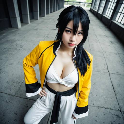 Vibrant Cosplay of Ling Yao Style