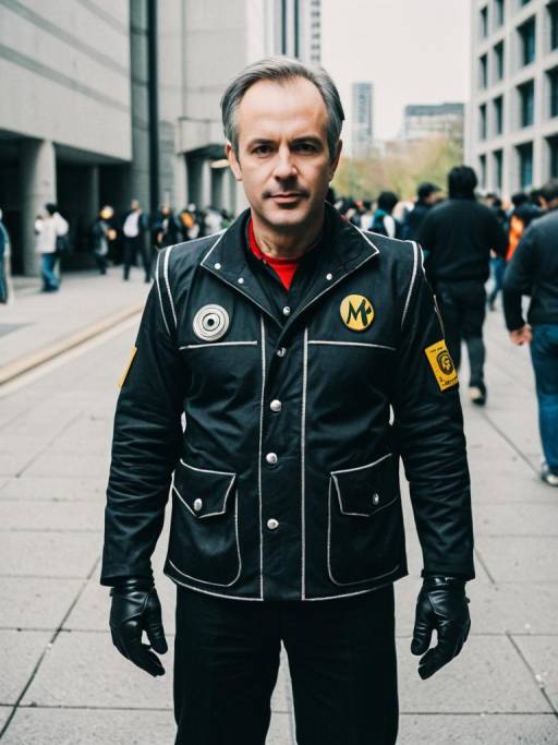 Realistic Andy Harris Cosplay Photography