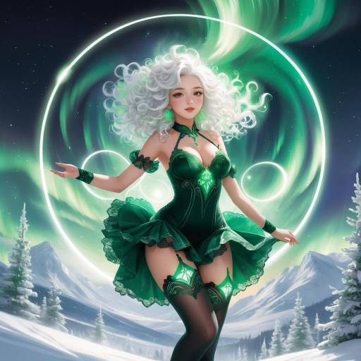 Mystical Young Lady in Lingerie Mystical Young Lady in Lingerie