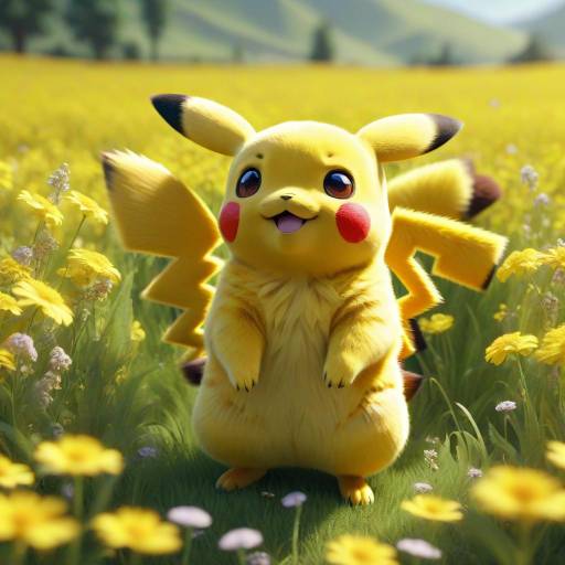 Cinematic 3D Render of Humanized Pikachu Cinematic 3D Render of Humanized Pikachu