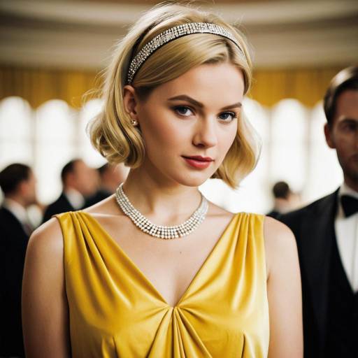 Gatsby-Inspired Solo Portrait of a Woman