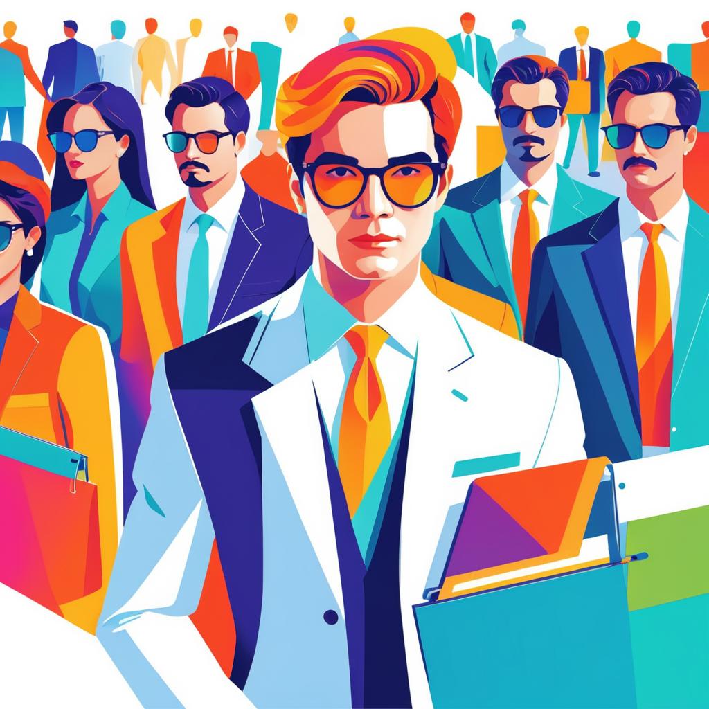 Vivid Vector Illustration for Business Context