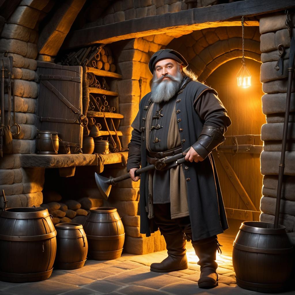 Enchanting Dwarf Blacksmith at Ancient Forge