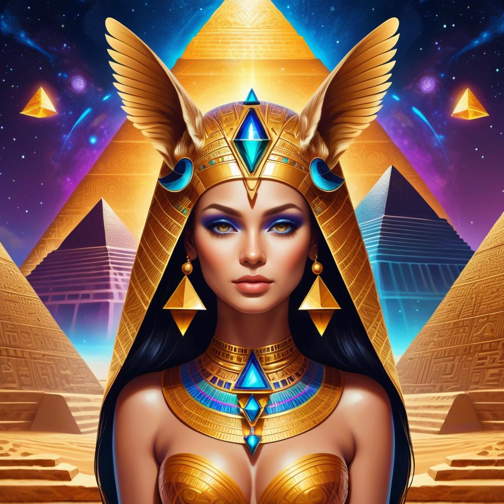 Mystical Sphinx Beauty in Ancient Setting