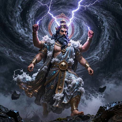 Indra - God of Thunder and Rain