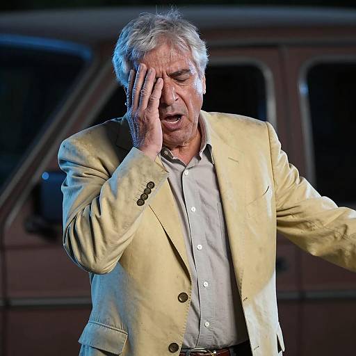 Emotional Mid-Speech in Blue Light