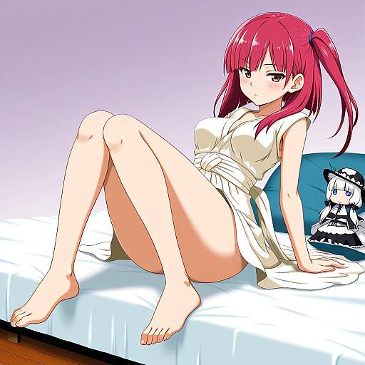 Illustration of Morgiana, magi the labyrinth of magic in the style of Hou (hachiyou)