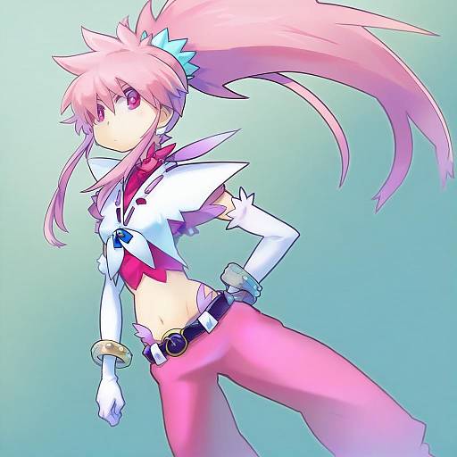 Illustration of Arche klein, tales of (series) in the style of Sido (slipknot)