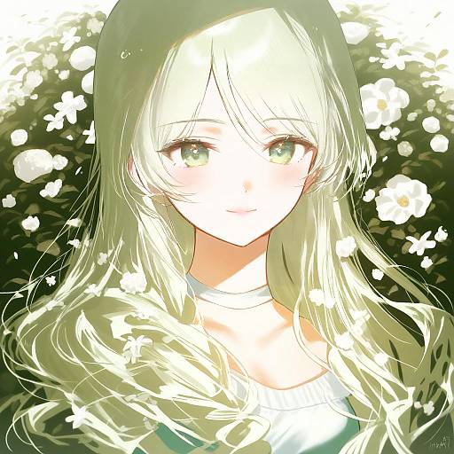 Illustration of Anzai romi, girls und panzer in the style of Haruri