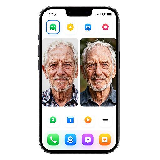Futuristic Age Transformation Editor
