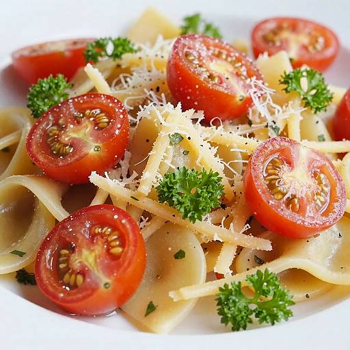 Vibrant Close-Up of Colorful Pasta