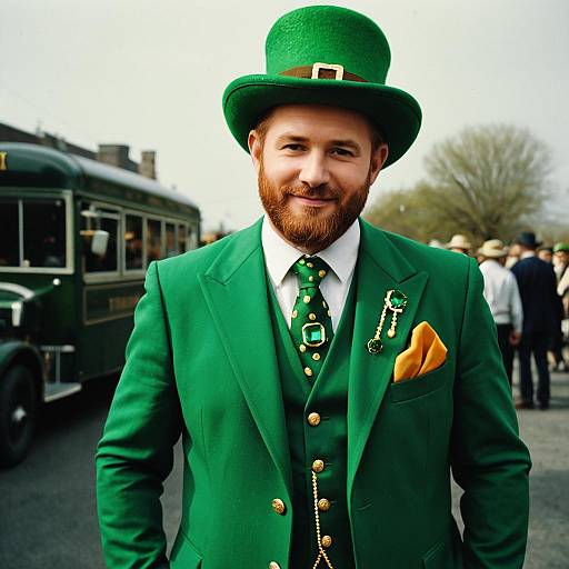 Adult Leprechaun Costume for Men