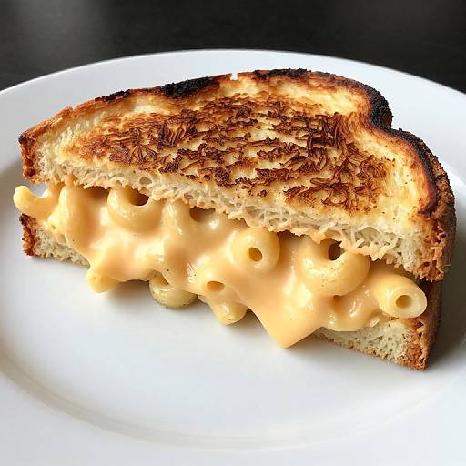 Macaroni and Cheese Grilled Cheese Delight
