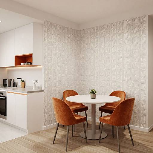 Cozy Kitchen and Dining Area Design