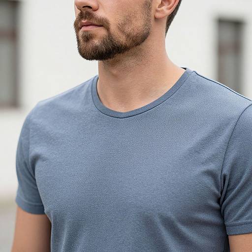 Stylish European Man with Burr Cut