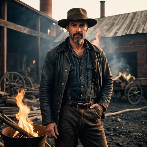 Rugged 1900s Miner Fashion Inspiration
