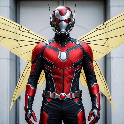 Ant-Man Cosplay with Insect Wings