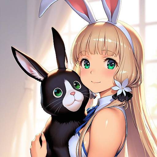 Illustration of Anko (gochiusa), gochuumon wa usagi desu ka? in the style of Kim hyung tae