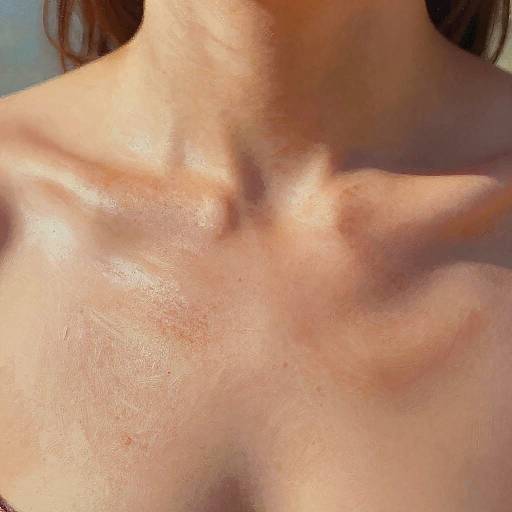 Suntanned Freckled Skin in Pastels