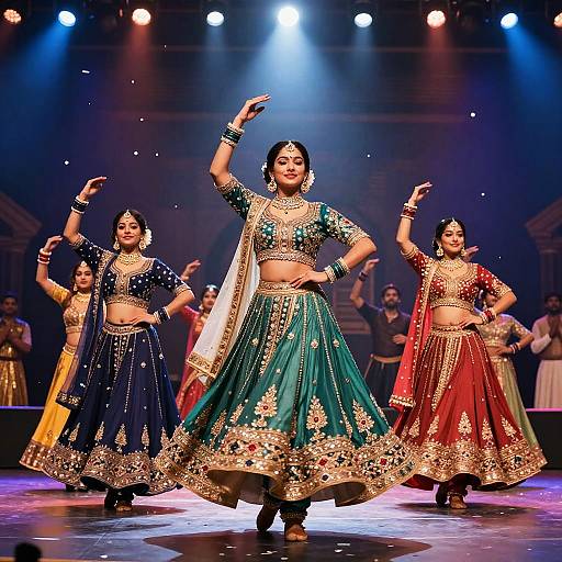 Bollywood Dance Drama on Grand Stage