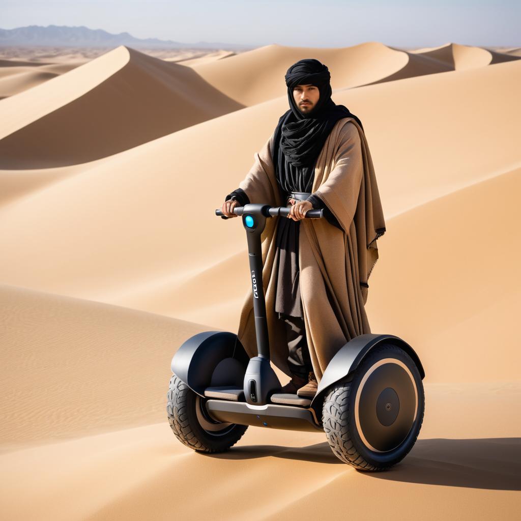 Nomadic Segway Adventure in the Desert