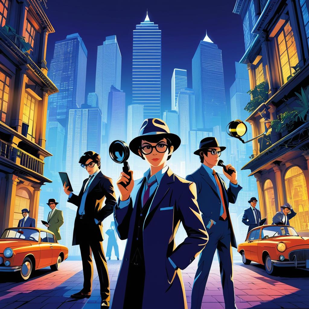 Eccentric Detectives in a Mysterious City