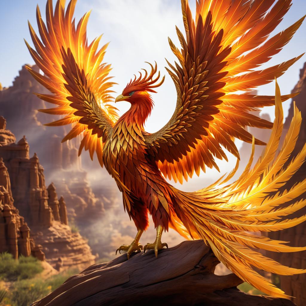 Epic Phoenix in Radiant Detail