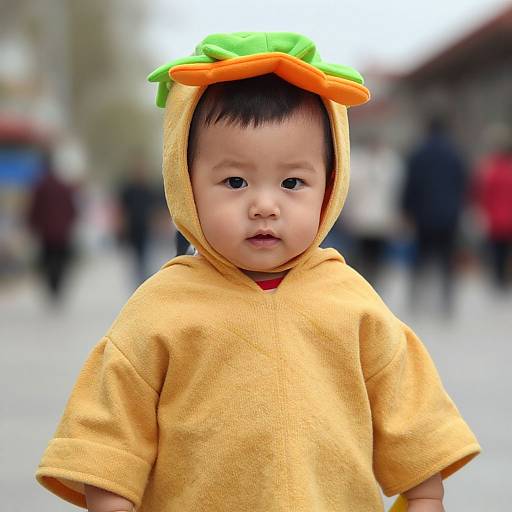 Infant Nacho Libre Costume Portrait