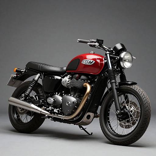 Custom Triumph Bonneville Tribute Bike