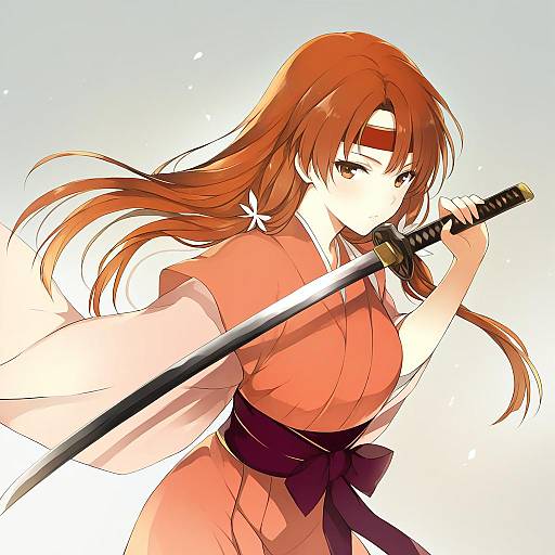 Illustration of Hana (fire emblem), fire emblem in the style of Lpip